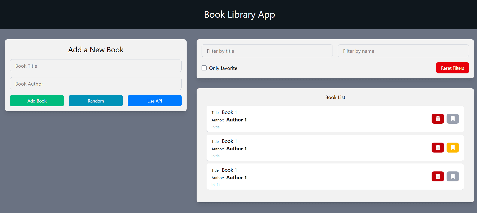 Books Library